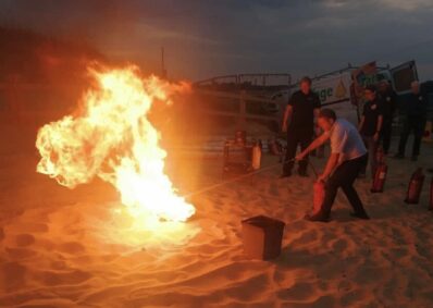 Beach Fire Training